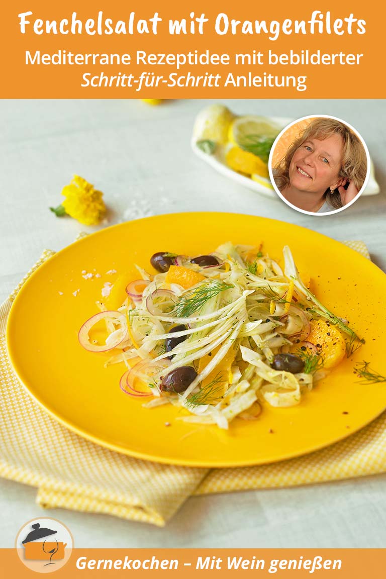 Fenchelsalat mit Orangenfilets