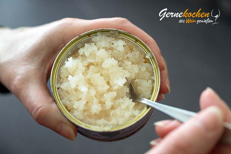 Heringsrogen als Basis für gesunden Taramosalata