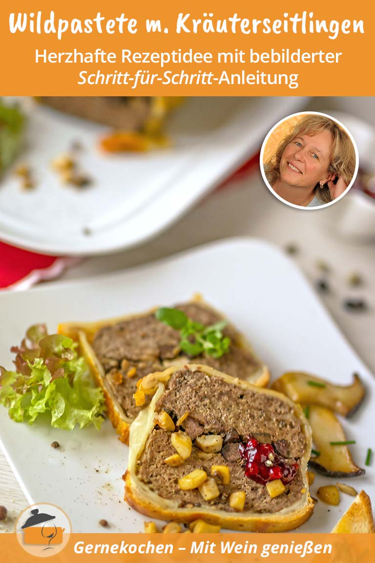 Wildpastete mit Kräuterseitlingen