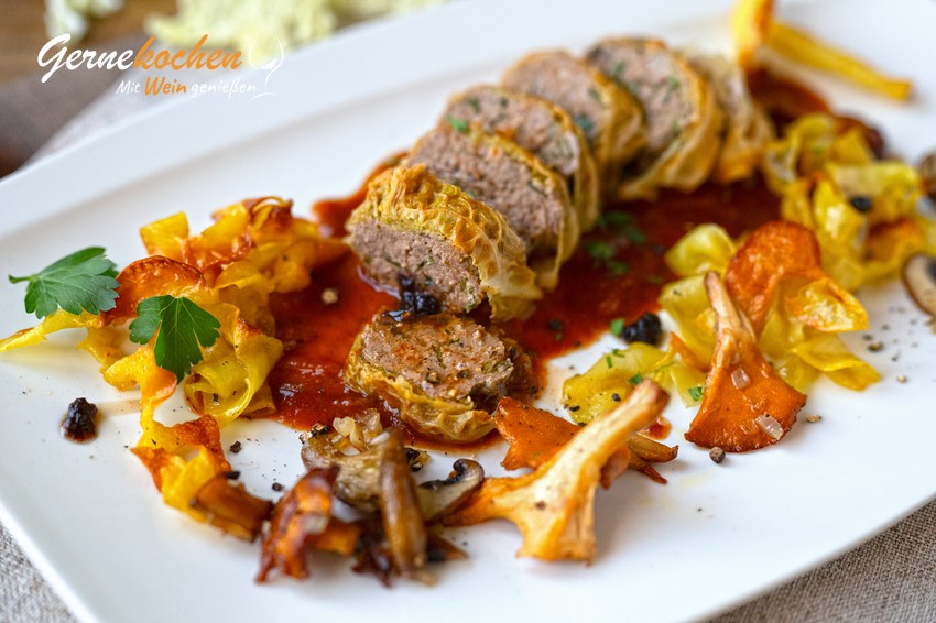 Wilde Krautwickel mit Kartoffel-Pappardelle